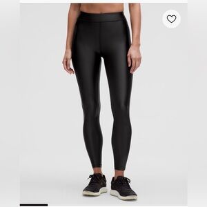 Lululemon satin shine high-rise black Leggings
